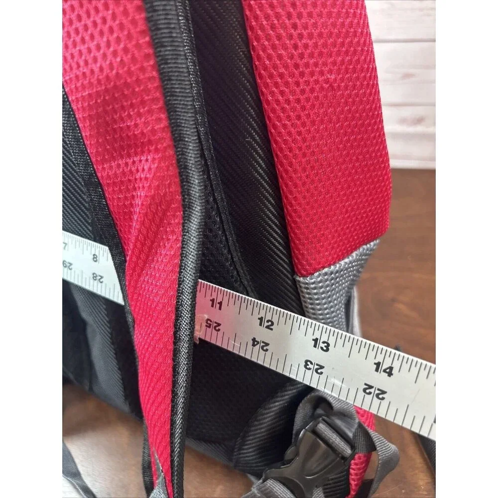 Nobel paws Pet Carrier Backpack Cat/Dog Small Pink Gray Mesh & multiple Pockets